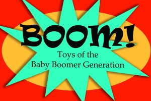 Boom title label